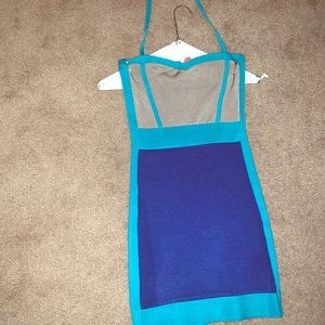 Bandage strapless or with strap dress !!